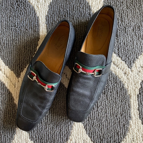 GUCCI loafers size 13 black #gucci #loafers #13 - Picture 1 of 3